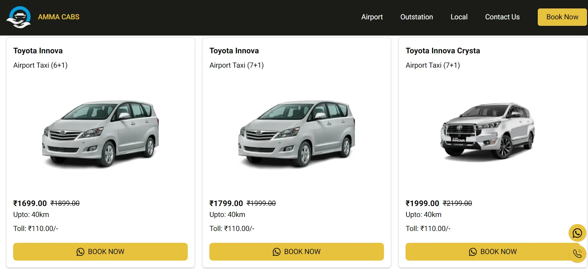 Amma Cabs